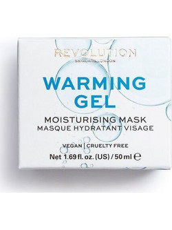 Revolution Warming Gel Moisturizing Mask Κρεμώδης Μάσκα Προσώπου για Ενυδάτωση 50ml