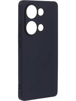Soft Back Liquid Back Cover Σιλικόνης Μαύρο (Redmi Note 13 Pro 4G)