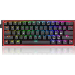 Redragon K617 Fizz Black Custom Blue