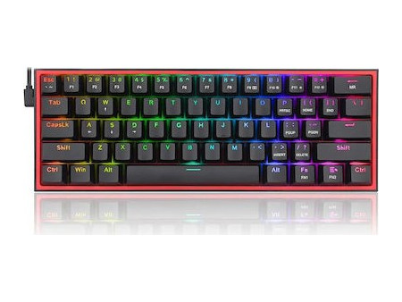 Redragon K617 Fizz Black Custom Blue
