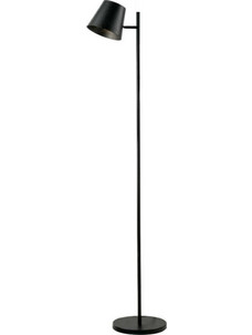 Luce Κλασικό Φωτιστικό Δαπέδου Υ160xΜ37cm με Ντουί για Λαμπτήρα E27 σε Γκρι Χρώμα I-COLT-PT1 GR 8031414875498