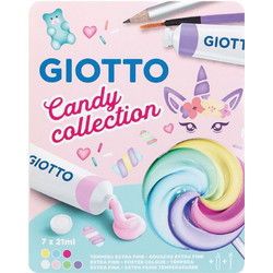 Giotto Τέμπερα Candy 21ml 7 Χρώματα (000302100)
