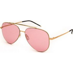 Bolon BL8010 A63 Γυναικεία Γυαλιά Ηλίου Aviator Μεταλλικά Χρυσά με Ροζ Polarized Φακό