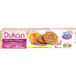 Dukan Μπισκότα Πίτουρου Βρώμης με Φλούδα Πορτοκαλιού 132gr