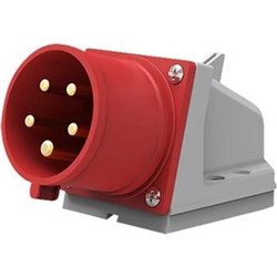 SOLIGHT Wall socket P156, 5pole, 400v / 32A, IP44