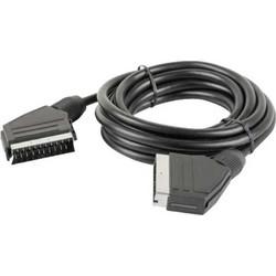 Καλώδιο Scart (M) Σε Scart (Μ) Run +amp Teng 1.5m Μαύρο