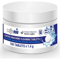 Caffenu CLEANING TABLETS 1.4g/100τεμ. σε βαζάκι (νέα σύνθεση)