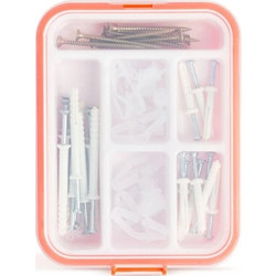HANDY Set of screws with dowels 61pcs (04289)