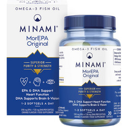 Minami Nutrition MorEPA Original Ιχθυέλαιο 30 Μαλακές Κάψουλες