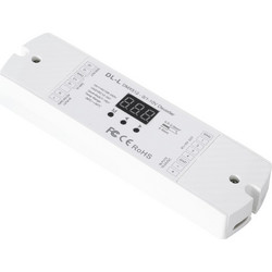 GLOBOSTAR(R) 73140 SKYDANCE DL-L PROLINK Converter / Decoder DMX512 σε 0/1-10V 4CH DC 12-24V /AC 100-240V IP20 - DMX512/RDM + 0/1-10V + Linear/Logarithmic Dimming Curve + Stand-alone Mode - M17xΠ5xΥ2.