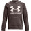 Under Armour Rival Παιδικό Φούτερ με Κουκούλα Σοκολατί 1357585-176