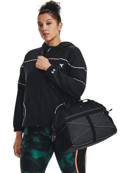 Under Armour Project Rock Τσάντα Χειρός Γυμναστηρίου Μαύρη 1376458-001