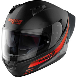 Nolan N60-6 Sport Outset 21 Flat Black Red Κράνος Μηχανής Full Face