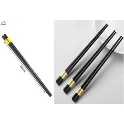 Chopsticks ξυλάκια Μαύρα 5 ζεύγοι 24cm ForHome 24002156 - For Home