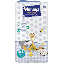 Nannys Sensitive Maxi Plus Πάνες No4+ 9-20kg 44τμχ