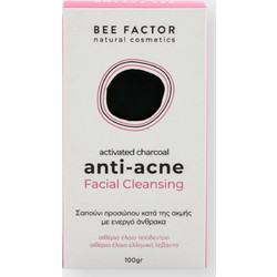 Bee Factor Detox Μπάρα Σαπουνιού Καθαρισμού Προσώπου για Ακμή 100gr