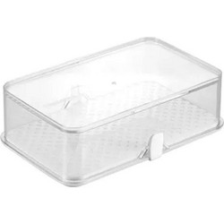 Δοχείο Αποθήκευσης Ψυγείου Purity 891822 14x22x7cm Clear Tescoma Πλαστικό