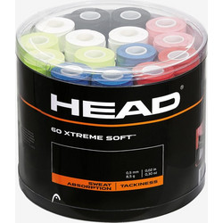 XTREMESOFT 60 X BOX MIXED OVERGRIP TENNIS HEAD