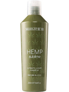 Selective Hemp Ultimate Luxury Sublime Σαμπουάν για Επανόρθωση για Ξηρά Μαλλιά 250ml