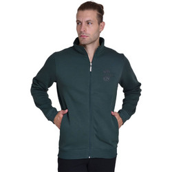 Target Ανδρική Ζακέτα Fleece με Φερμουάρ Κυπαρισσί M24-76612-15