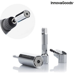 InnovaGoods Original Πολυλειτουργικό Κλειδί με Αξεσουάρ Uniscrew Universal Socket Wrench (V0103465)