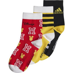 Adidas Παιδικές Κάλτσες Μακριές Axdisney Πολύχρωμες 3 Ζευγάρια HT6407