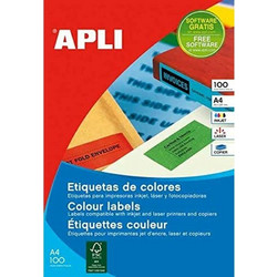 Ετικέτες για Εκτυπωτή Apli Κίτρινο 70 x 37 mm