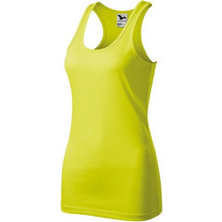Malfini Racer Γυναικείο Αθλητικό T-Shirt Κίτρινο MLI-16790