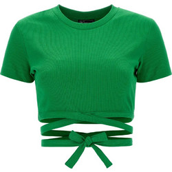 Freddy Γυναικείο Αθλητικό Crop Top Πράσινο S3WGZT3-V87