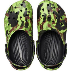 Crocs Classic Spray Camo Clog Παιδικά Παπούτσια Θαλάσσης για Αγόρι Πολύχρωμα 208304-001
