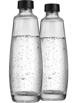 Sodastream Glasflasche DUO 1L 2er-Pack