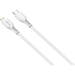 Sogo Καλώδιο Φόρτισης USB PD Type C/3A, Lightening Μήκους 1 μέτρου, CAR-SS-18190 - SOGO