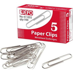 Συνδετήρες No.5 (50τμχ./51mm) - +Efo