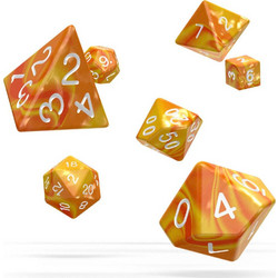 Oakie Doakie Dice Set Gemidice - Sunstone 7τμχ