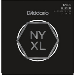 D'Addario NYXL Σετ 6 Χορδές Ηλεκτρικής Κιθάρας Nickel Plated Steel 12-60" Extra Hard Tension