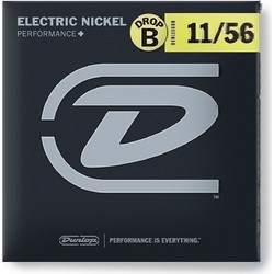 Dunlop DEN1156 Extra Heavy Σετ 6 Χορδές Ηλεκτρικής Κιθάρας Nickel Plated Steel 11-56" Medium Tension