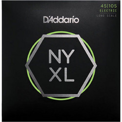 D'Addario NYXL Σετ 4 Χορδές Ηλεκτρικού Μπάσου Nickel Plated Steel 45-105" Normal Tension