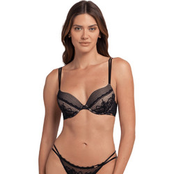 Dorina Σουτιέν Balconette Push Up με Μπανέλα Μαύρο FXTT0081LA091-BK0004