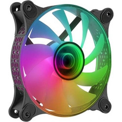 Mars Gaming MF3D Case Fan 120mm ARGB με Σύνδεση 3-Pin 4-Pin PWM Black