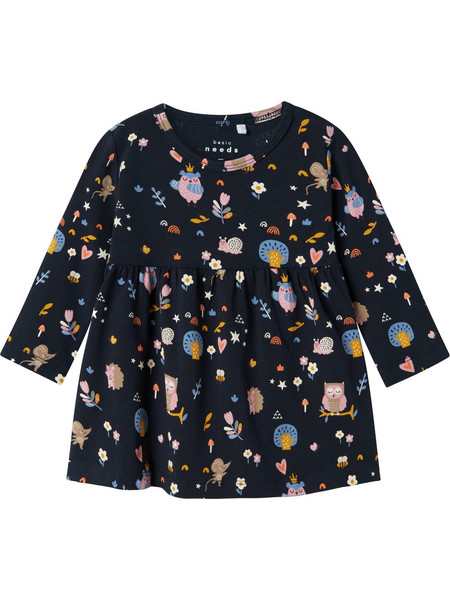 ΒΡΕΦΙΚΟ ΦΟΡΕΜΑ NAME IT NBFVANDORA LS DRESS BOX - ΜΠΛΕ