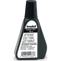Μελάνι για Ταμπόν Σφραγίδας TRODAT 7011 28ml Μαύρο BLACK