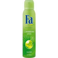 Fa Caribbean Lemon Γυναικείο Αποσμητικό Spray 48h Χωρίς Αλουμίνιο 150ml