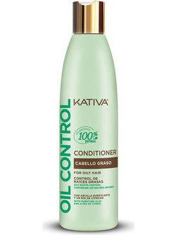 Kativa Oil Control Conditioner για Επανόρθωση για Λιπαρά Μαλλιά 250ml