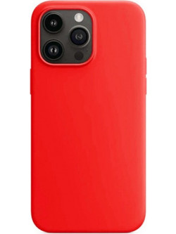 Θήκη Rubber Ενισχυμένης Σιλικόνης για iPhone 14 Pro Max Κόκκινο