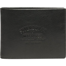 SUPERDRY LEATHER GOODS ΠΟΡΤΟΦΟΛΙ ΑΝΔΡΙΚΟ W9810180A-02A (02A/BLACK)