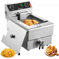 VEVOR Ηλεκτρική Φριτέζα 3000W 9L Ανοξείδωτη 200C DGDZGSJK0000XU1BAV2