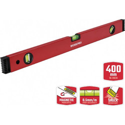 ΑΛΦΑΔΙ ΑΛΟΥΜΙΝΙΟΥ ΜΑΓΝΗΤΙΚΟ WORKPRO 40cm WP262010