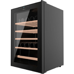 CECOTEC Συντηρητής Κρασιών Bolero GrandSommelier 4850 Μαύρo με Συμπιεστή, Χωρητικότητα 48 Φιαλών, Ρυθμιζόμενη Θερμοκρασία και Εσωτερικό LED Φωτισμό CEC-100095
