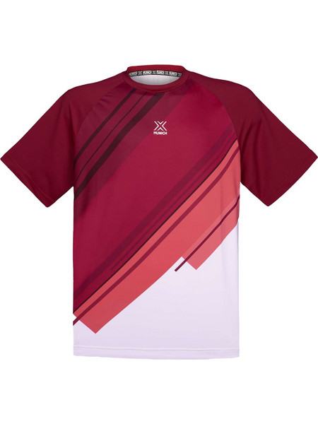 MUNICH MAN STRIPES TEE FUCSIA