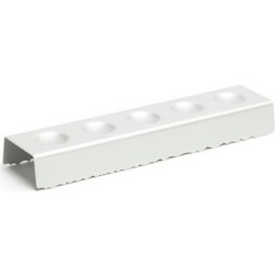 ΒΑΣΗ ΤΡΟΦΙΜΩΝ ΑΣΗΜΙ 6x24x3cm ΑΛΟΥΜΙΝΙΟ LES ESSENCES 7584 - COMAS
